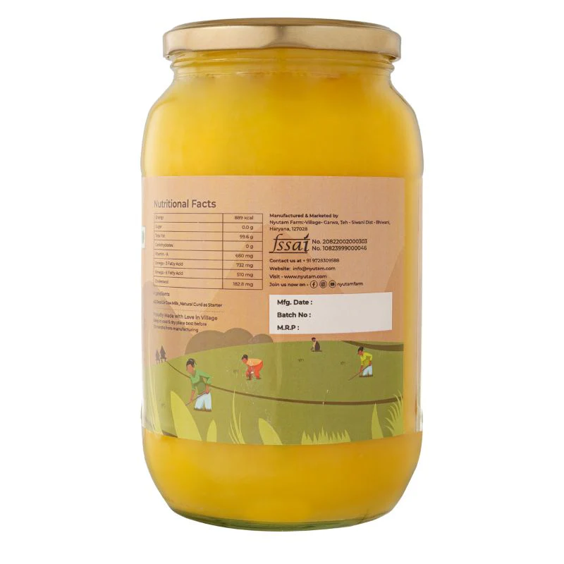 A2 Gir Cow Vedic Bilona Ghee - Image 3